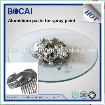 bright leafing aluminium pigment for leather coating factory