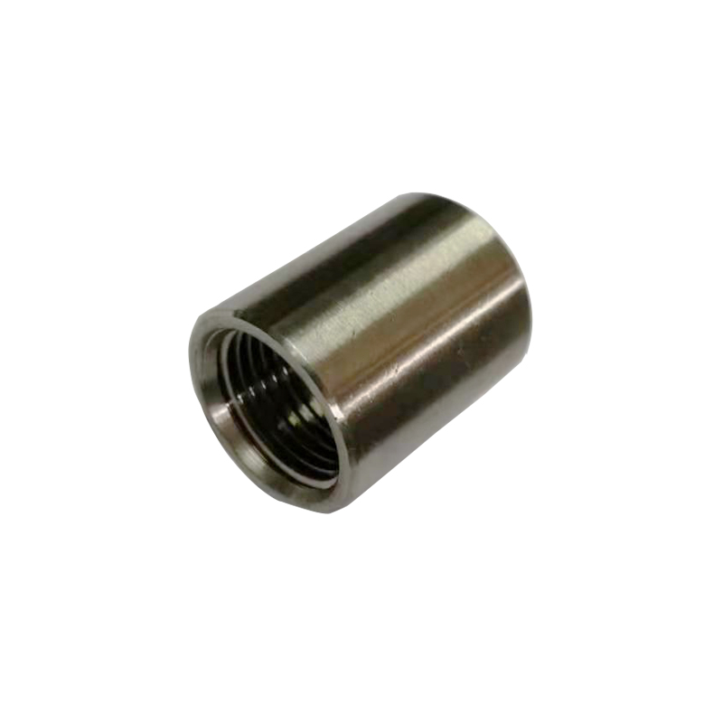 High Quality banded  Stainless steel female  Thicken thread nipple / socket / socket plain /half socket plain
