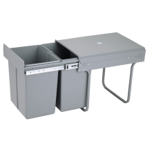 40L Kitchen Cabinet Built-in Pull-Out Recycling Waste Bin