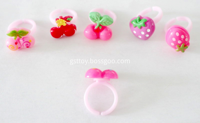 2cm Lovely Resin Rings Assortment -7