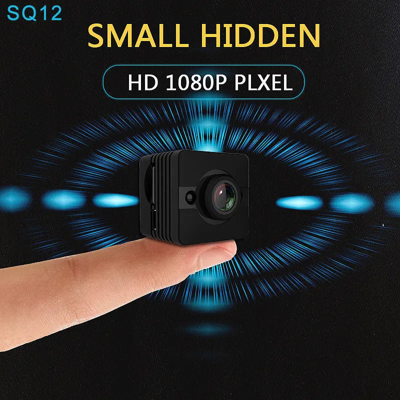 Sq12 Full HD 1080P Mini Car Hidden DV DVR Camera Dash Cam IR Night Vision