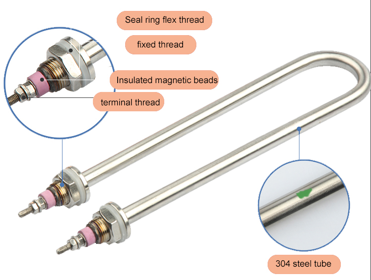 120v 500w Wholesale Factory industrial Electric tubular toaster oven heating element