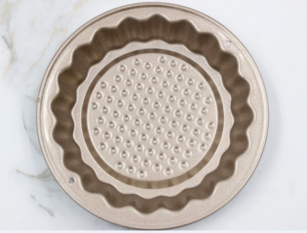 4 &quot;Golden Chrysanthemum Baking Pie Dish Pan