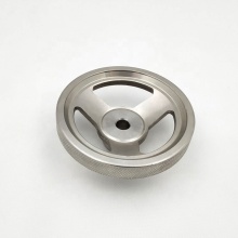 Silvery White Cast Iron Hand Wheel Casting Handwheel