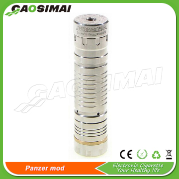 Stainless steel panzer mechanical mod panzer mod clone