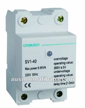 full automatic over-voltage/uner voltage protector