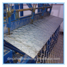 Galvanized diamond mesh cheap removable chain link fence