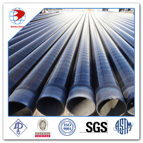 A53 rang B 3PE coating LSAW Pipe