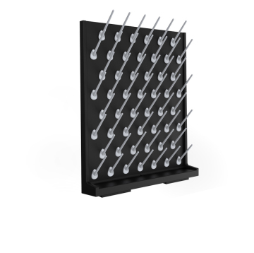 Drip rack lab dry rack black