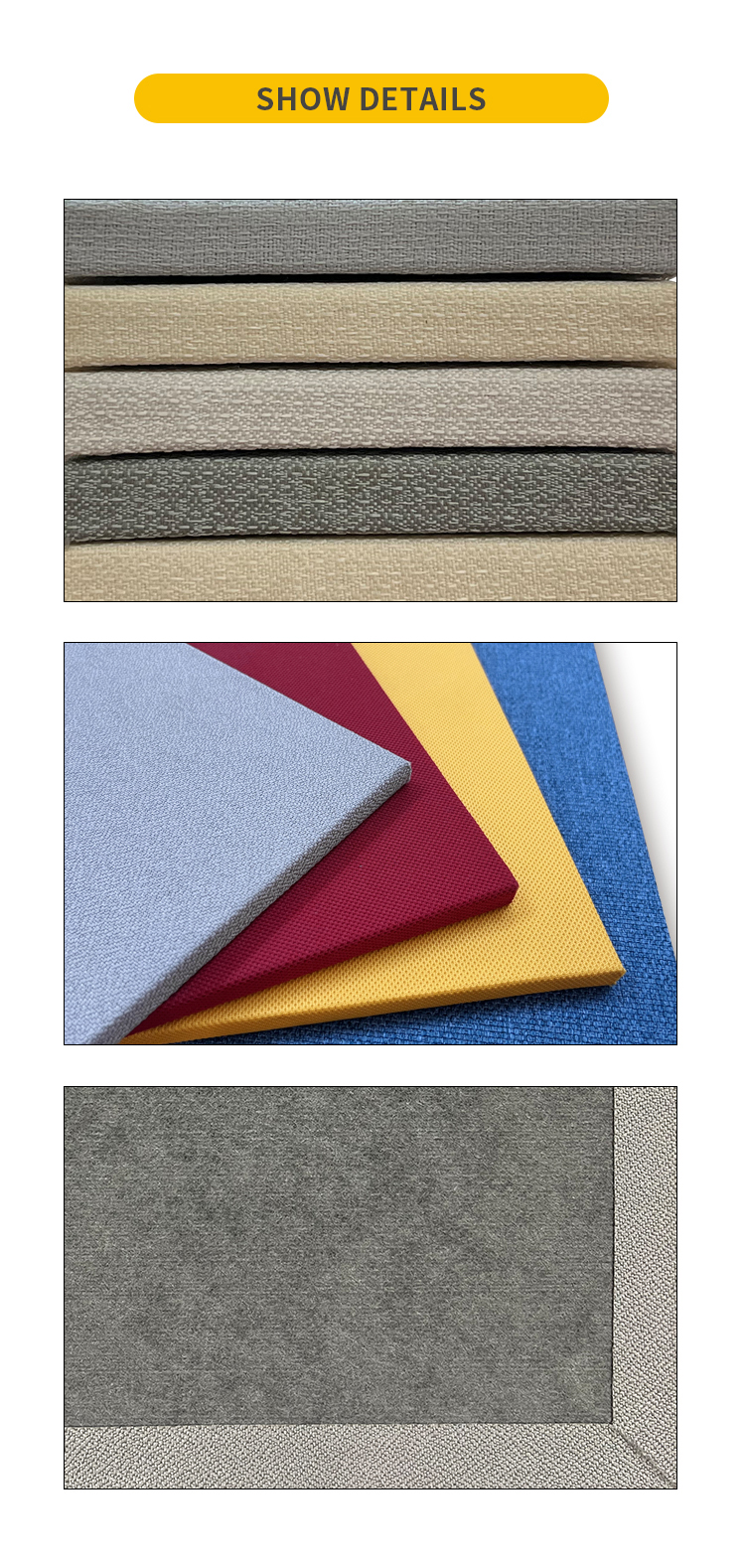 painel absorvente de som sound absorbing panel