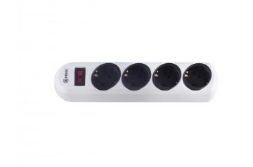 4 Outlet European Power Strip