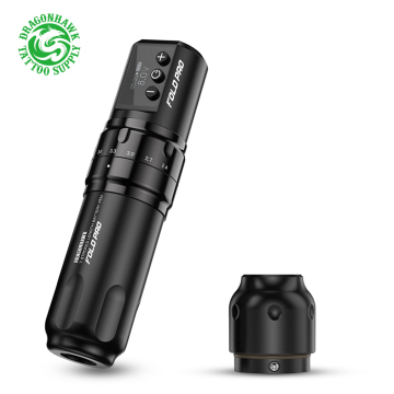Dragonhawk Fold Pro Double Battery Wireless Tattoo Machine Pen
