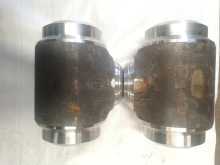 reducing wall thickness equal tee