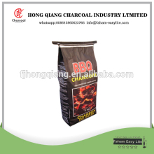 HongQiang wholesale bag packaging bamboo BBQ pillow charcoal