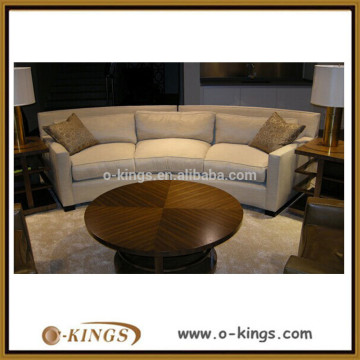 2016 modern sofa half round /fabric half round sofa