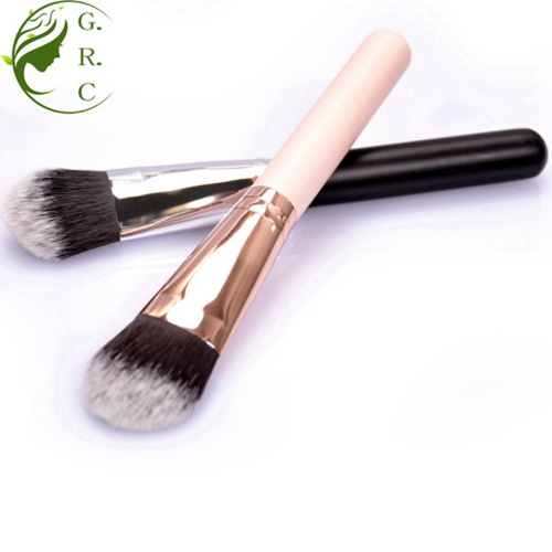 Custom Makeup Brushes Angled Cream Foundation Brush