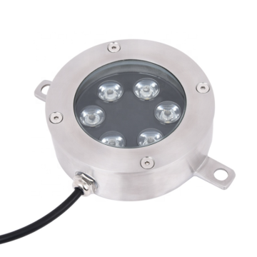 6W luz led subaquática luzes subaquáticas brilhantes