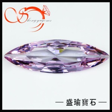 lavender marquise synthetic diamonds