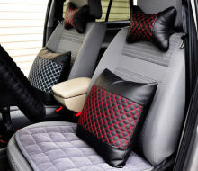 High Quality Car Leather Cushion Pillow