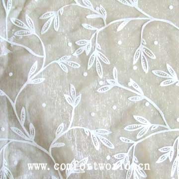 Flocking Curtain Fabric, Flocking Fabric