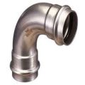 SS304 SS 60-Degree 90-Degree Pipe Fitting Elbow
