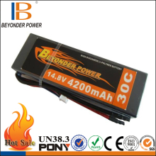 Wholesale price lipo rechargeable 14.8v rc 10000mah rc lipo battery small lithium battery, remote control RC battery OEM size