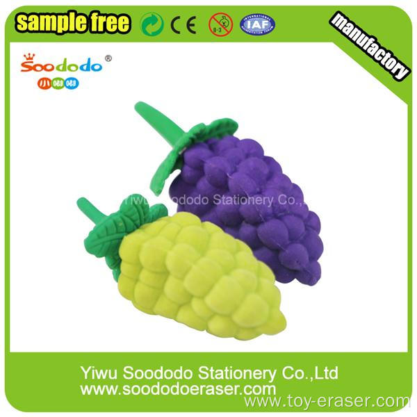 Lifelike Promotional Pineapple Shaped Fruit Erasers