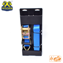 Rubber Coated Ratchet Tie Down Strap With Package