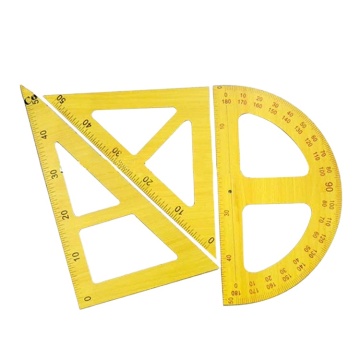 2014 50cm Wooden Math Tools/Teaching Ruler Set