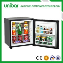 Mini fridge transparent door