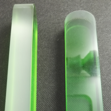 hand painted colored glass plates