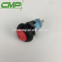 Latching Type 12mm LED Light Illuminated Pushbutton Switch