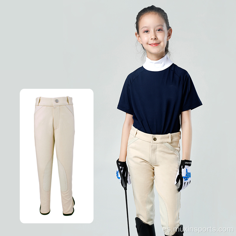 Pantalones para montar a caballo nuevos para niños