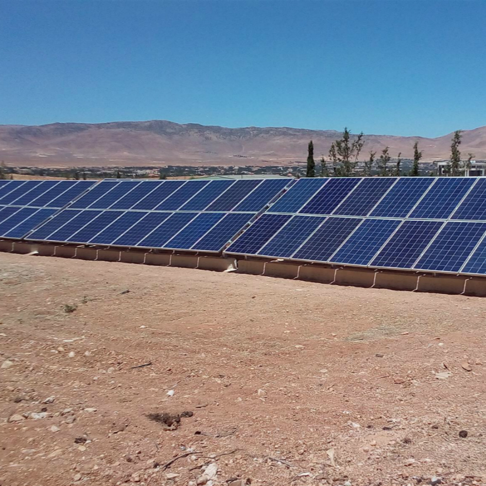 solar panel mounting rack