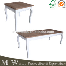 french vintage style recycled fir wood painted leg dining furniture, old wood dining table, recycled old wood furniture