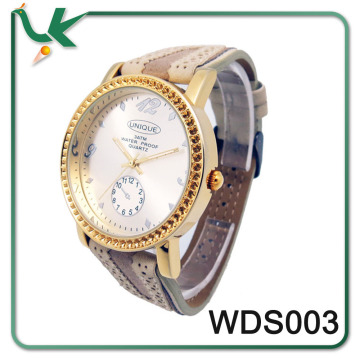 2014 Latest PU leather strap woman sex horse watch