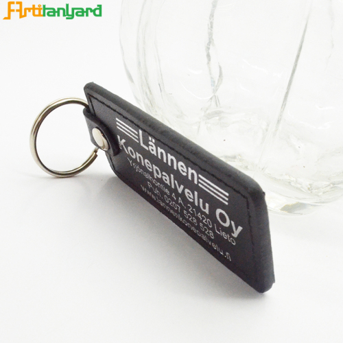 Keychain Leather With Customized Logo