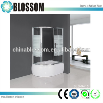 Hangzhou factory wholesale bathroom simple glass shower cabins