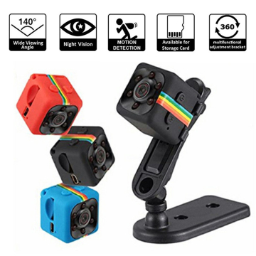 SQ11 HD 480/1080P Mini Camera Camcorder Car DVR Infrared Video Recorder Sport Digital Camera Support TF Card DV 3 Color Camera