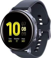 Renewed Samsung Smartwatch Galaxy Watch Active 2 44mm with Weather Forecast and Pedometer