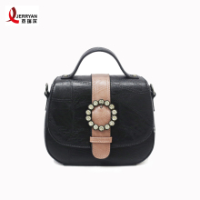 Red and Black Clutch Tote Crossbody Bag