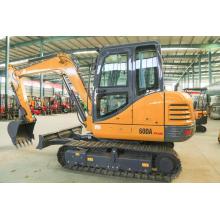 XCMG 6ton Excavator XE60C 0.23CBM ขนาดถังขุด