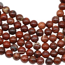 Natural Crystal Loose Beads Safflower Stone Round Beads