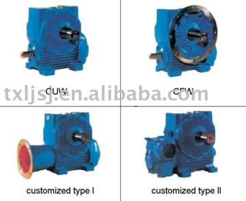 Worm gear, speed reducer
