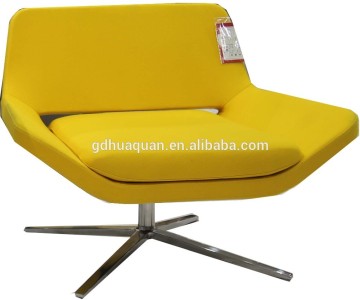 luxury leisure chair swivel chair with four star legs