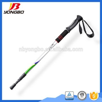 7 section Adjustable folding EVA handle telescopic carbon fiber trekking pole leki nordic poles