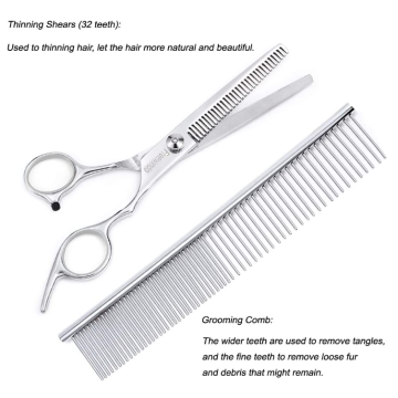 Dog Grooming Scissors Kit