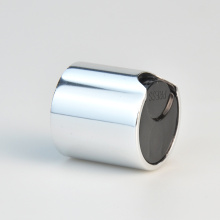 24/410 silver lid tube aluminium dispensing press disc top caps silver