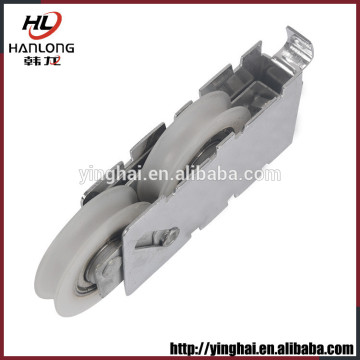 Double nylon wheel sliding door window roller