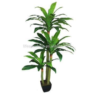 high quality artificial plant, 2016 fresh design dracaena, real touch leaves
